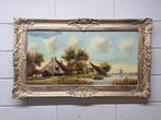 Polderlandschap, Antiek en Kunst, Ophalen of Verzenden