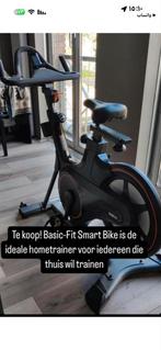 Basic-Fit Smart Bike Hometrainer, Kunststof, Armen, Ophalen of Verzenden, Zo goed als nieuw