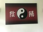 Yin Yang Canvas Schilderij muurschildering Wanddecoratie, Huis en Inrichting, Ophalen, Zo goed als nieuw