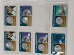 23 coincards 10 en 5 euro Zilver, Setje, Koningin Beatrix, Zilver, Euro's