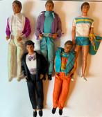 Barbie Kens; Ricky, secret Hearts, Benetton, So active, Verzamelen, Ophalen of Verzenden, Zo goed als nieuw, Pop