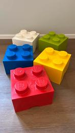 Lego opbergboxen 5 stuks, Ophalen, Zo goed als nieuw
