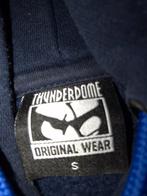 Thunderdome die hard resistance hoodie., Gedragen, Blauw, Thunderdome, Maat 36 (S)