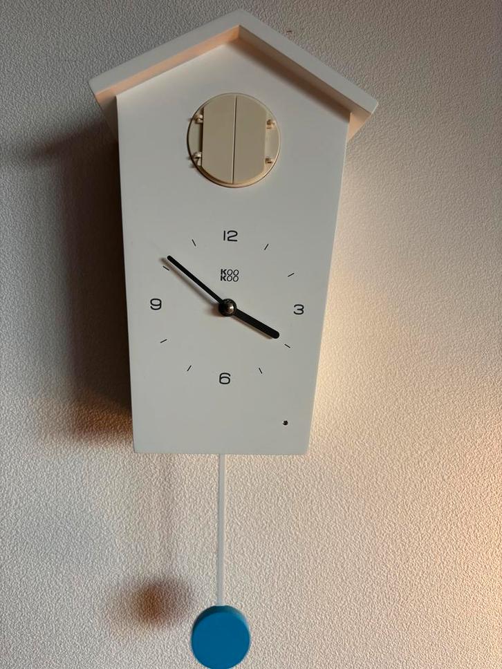 Moderne Koekoeksklok - Mooie Wanddecoratie, Huis en Inrichting, Woonaccessoires | Klokken, Zo goed als nieuw, Wandklok, Analoog