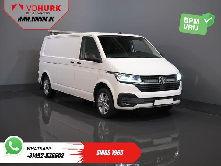 Volkswagen Transporter 2.0 TDI 150 pk DSG Aut. L2 BPM VRIJ!, Auto's, Bestelauto's, Bedrijf, Te koop, ABS, Adaptive Cruise Control