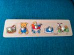 Houten legpuzzel, 2 tot 4 jaar, Gebruikt, Ophalen of Verzenden, Van hout