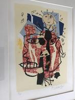 Kees Salentijn….zeefdruk…FANTASIA, Antiek en Kunst, Kunst | Litho's en Zeefdrukken, Ophalen of Verzenden