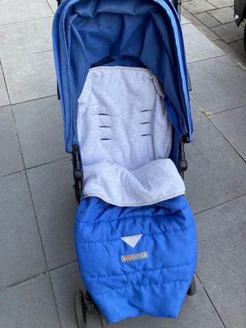Buggy Koelstra Simba met warme voetenzak blauw beschikbaar voor biedingen