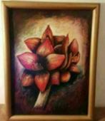 Olieverf op hout Amaryllis Wim Tielemans 1998, Ophalen