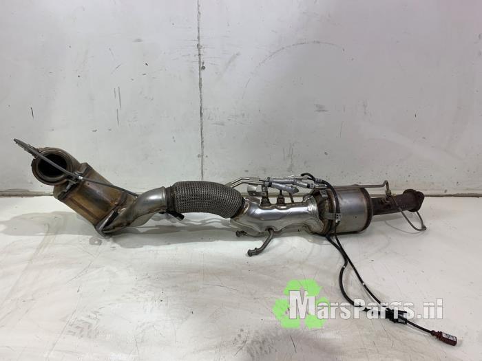 Katalysator van een Skoda Octavia, Auto-onderdelen, Uitlaatsystemen, Skoda, Gebruikt, 3 maanden garantie, Ophalen of Verzenden