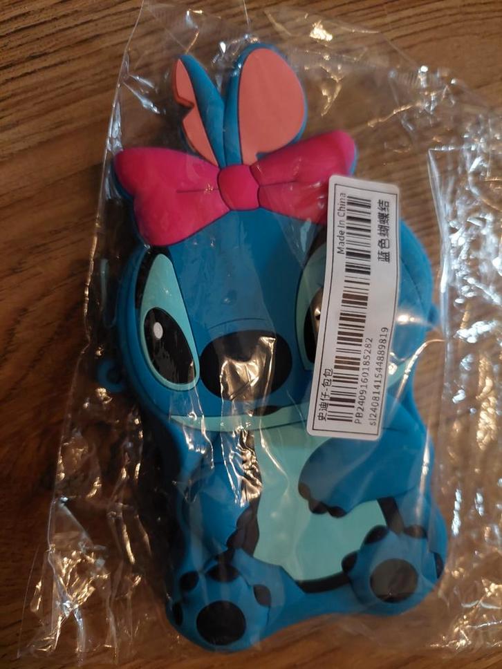 Nieuw! Klein siliconen Stitch schouder tasje tas, Kinderen en Baby's, Kindermode-accessoires, Nieuw, Ophalen of Verzenden