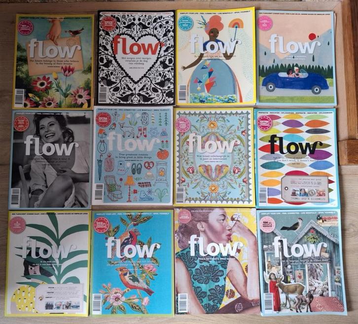 Flow 20 stuks magazine / tijdschrift, Boeken, Tijdschriften en Kranten, Damesbladen, Verzenden