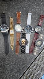7 Horloges - Mix van Merken & Banden, Ophalen of Verzenden, Staal, Overige merken