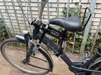 Stevig zadeltje voor op damesfiets, 15 t/m 36 kg, Voorzitje, Ophalen of Verzenden, Gebruikt
