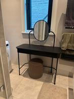 Ikea GRAFJÄLLET Make-up Tafel Zwart, Huis en Inrichting, Ophalen, Metaal of Aluminium, 100 tot 150 cm, 50 tot 100 cm