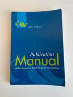 Publication Manual APA, Boeken, Studieboeken en Cursussen, Ophalen of Verzenden, Zo goed als nieuw