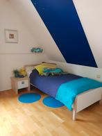 Kinderbed / tienerbed met nachtkasje Vroomshoop (90x200 cm), Huis en Inrichting, Slaapkamer | Bedden, Ophalen, 90 cm, Eenpersoons