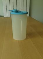 Tupperware Schenkkan/Strooibus Blauw Deksel 450ml, Ophalen, Gebruikt, Blauw, Beker of Kan