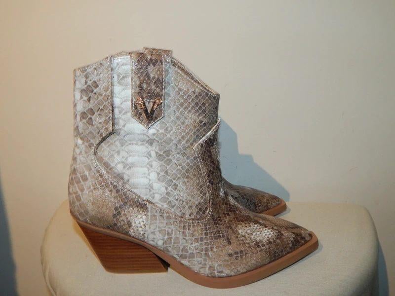 Josh V snake print laarzen gouden hardware logo Als nieuw40