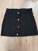 Zwart rokje met gouden stippen 122-128, Ophalen of Verzenden, Zo goed als nieuw