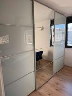 Ikea Schuifdeurkast, Huis en Inrichting, Kasten | Kledingkasten, Ophalen, Gebruikt, 200 cm of meer, Met hangruimte