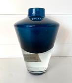 Blauwe DutZ bloemen Vaas - Glas, Huis en Inrichting, 50 tot 75 cm, Blauw, Ophalen of Verzenden, Glas