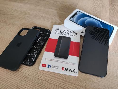 Iphone 12, zwart, 64gb inclusief accessoires, batterij 82%, Telecommunicatie, Mobiele telefoons | Apple iPhone, Zo goed als nieuw