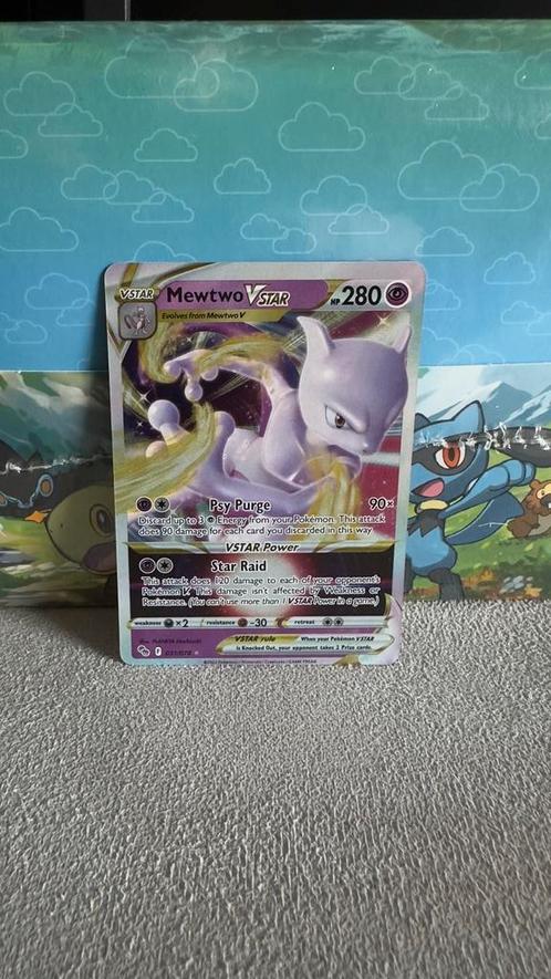 Mewtwo Vstar 031/078, Hobby en Vrije tijd, Verzamelkaartspellen | Pokémon, Zo goed als nieuw, Ophalen of Verzenden