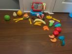 Kassa en fruit speelgoed setje, Ophalen, Zo goed als nieuw, Kunststof
