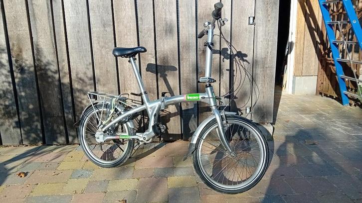Beixo vouwfiets aluminium 7 versnellingen, Fietsen en Brommers, Fietsen | Vouwfietsen, Gebruikt, Overige merken, 20 inch of meer