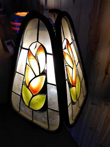 Vintage hanglamp Capiz Shell en Rotan beschikbaar voor biedingen