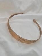 Vintage Bangle met Olifant, Sieraden, Tassen en Uiterlijk, Armbanden, Verzenden, Gebruikt, Goud, Overige materialen