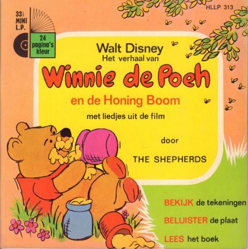 Single (1966) : Walt Disney - Winnie de Poeh., Cd's en Dvd's, Vinyl Singles, Gebruikt, Single, Kinderen en Jeugd, 7 inch, Ophalen of Verzenden