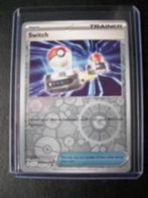 1907. Nieuwe Pokemon Kaart holofoil Trainer SWITCH (194/198), Hobby en Vrije tijd, Verzamelkaartspellen | Pokémon, Nieuw, Losse kaart