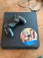 Playstation 4 met 1 controller en GTA V, Spelcomputers en Games, Spelcomputers | Sony PlayStation 4, Ophalen of Verzenden, Met 1 controller