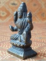 Mooi zwaar antiek brons beeldje uit India van Shiva 6,6 cm., Antiek en Kunst, Ophalen of Verzenden
