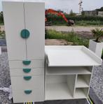Ikea combinatie witte commode en kast zo goed als nieuw, Kinderen en Baby's, Kinderkamer | Commodes en Kasten, Ophalen, 70 cm of meer