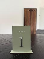 Table Numbers – Wedding / Events Decor - Tafelnummer Set, Verzenden, Zo goed als nieuw, Versiering, Geboorte of Huwelijk