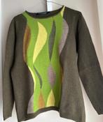 Marina Rinaldi  trui kaki lila groen M, Kleding | Dames, Truien en Vesten, Ophalen of Verzenden, Nieuw, Maat 38/40 (M), Groen