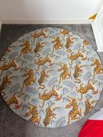 Rond vloerkleed met tijgerprint 120cm, Huis en Inrichting, Stoffering | Tapijten en Kleden, 100 tot 150 cm, Bruin, Rond, Nieuw