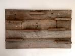 Houten wandrek met plankjes, Huis en Inrichting, Ophalen, Gebruikt