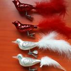 Vintage vogeltjes met klem, kerst., Diversen, Kerst, Ophalen of Verzenden, Zo goed als nieuw