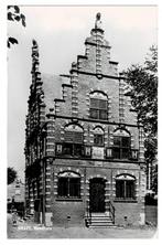 Graft. Fotokaart van het Raadhuis gebouwd in 1613., Verzamelen, Ansichtkaarten | Nederland, Ophalen of Verzenden, Ongelopen, Noord-Holland