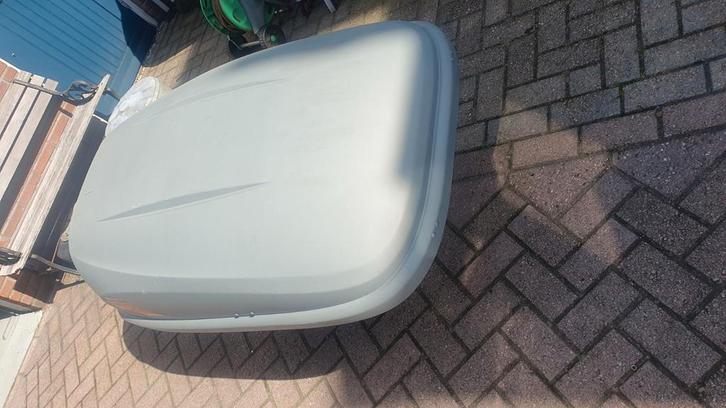 Dakkoffer Tornado bij Jetbag + sleutel+bevestigingsmateriaal, Auto diversen, Dakkoffers, Gebruikt, Ophalen