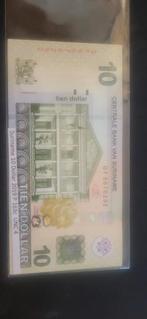 bankbiljet Suriname 10 dollar 2019 UNC p163c, Postzegels en Munten, Bankbiljetten | Amerika, Ophalen of Verzenden