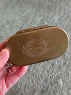 Antieke Tabaksdoos Holland Amerika Line SS Nieuw Amsterdam, Antiek en Kunst, Antiek | Koper en Brons, Ophalen of Verzenden, Koper