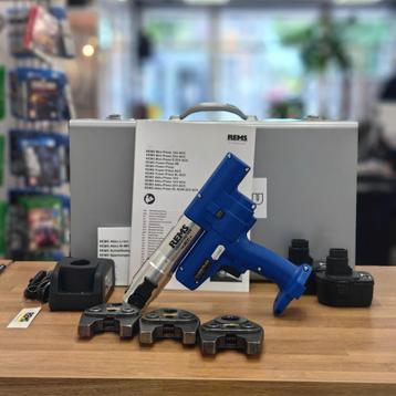 REMS Mini-Press ACC Accu-Perstang + 2x Accu / Lader / 3x Per beschikbaar voor biedingen