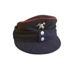 Duitse DDR Feuerwehr Bergmütze, jaren 50, Ophalen of Verzenden, Landmacht, Duitsland, Helm of Baret