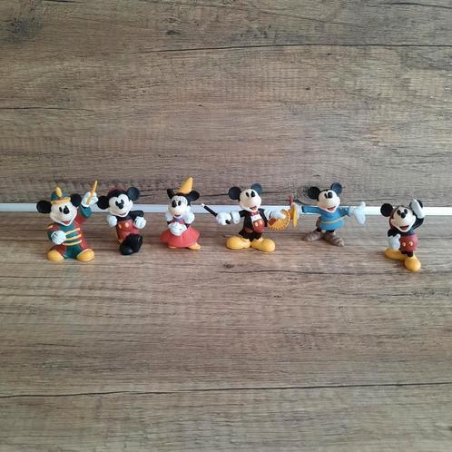 6x figuurtje Mickey + Minnie Mouse Walt Disney nieuw, Verzamelen, Disney, Nieuw, Beeldje of Figuurtje, Mickey Mouse, Ophalen of Verzenden