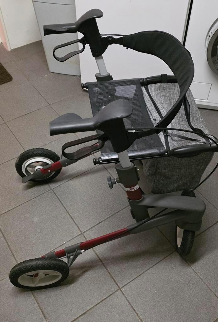 Topro Olympos ATR rollator, Diversen, Rollators, Zo goed als nieuw, Lichtgewicht, Opvouwbaar, Ophalen